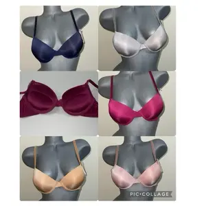 Women's A-Cup Super Push-Up Double-Padded Underwire Bra with 2 Hooks Womenswear Everyday Trend