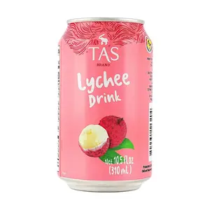TASCO Thai Lychee Juice Drink 310ml - Refreshing Exotic Fruit Beverage