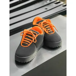 Men's Elevate Comfortable Trendy Shoes, Thick Sole Design, Colorblock Aesthetic, Plush Material, Bright Laces, All-Season Casual Style