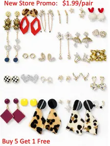 $1.99 Trendy Earrings Mystery Picks | Buy 5 Get 1 Free