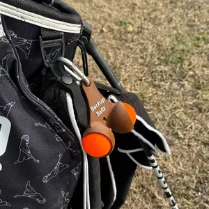 Backup Ballz Funny Golf Ball Holder - Durable & Secure Attachment for Golf Bags - Perfect for Golfers Seeking a Fun and Practical Accessory