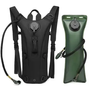3L Tactical Water Backpack Bag, Outdoor Sports Cycling Water Bag, Hiking Backpack with 3L Water Bladder, Mountaineering Water Pack, Bike Bag
