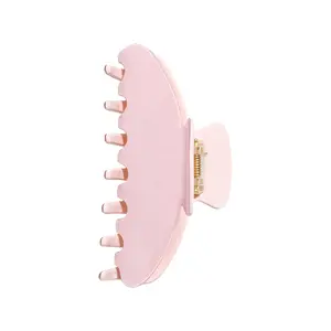 OideGuiing Durable Acetate Hair Clips - 4-Inch Sequin Powder Claw Clips for Fine and Thick Hair (Sequin powder)