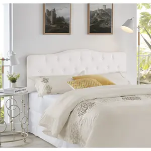 Premium Headboards for Queen Size Bed, Upholstered Button Tufted Bed Headboard