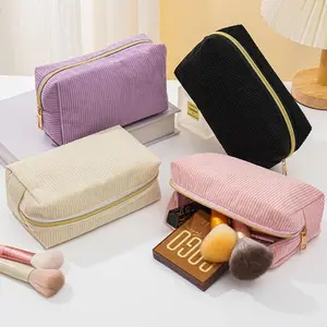 Plush Makeup Bag, Portable Travel Cosmetic Storage Bag, Cute Clutch Pencil Case