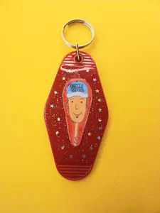 Jim The Corndog Keychain