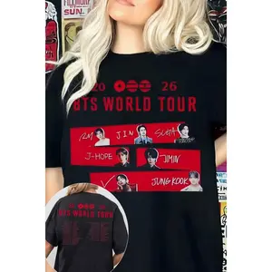 Bangtan Shirt, The Kings Are Back Shirt, Bangtan 2026 Album Songs Concert Tee, Merch Gift for Fan ALV