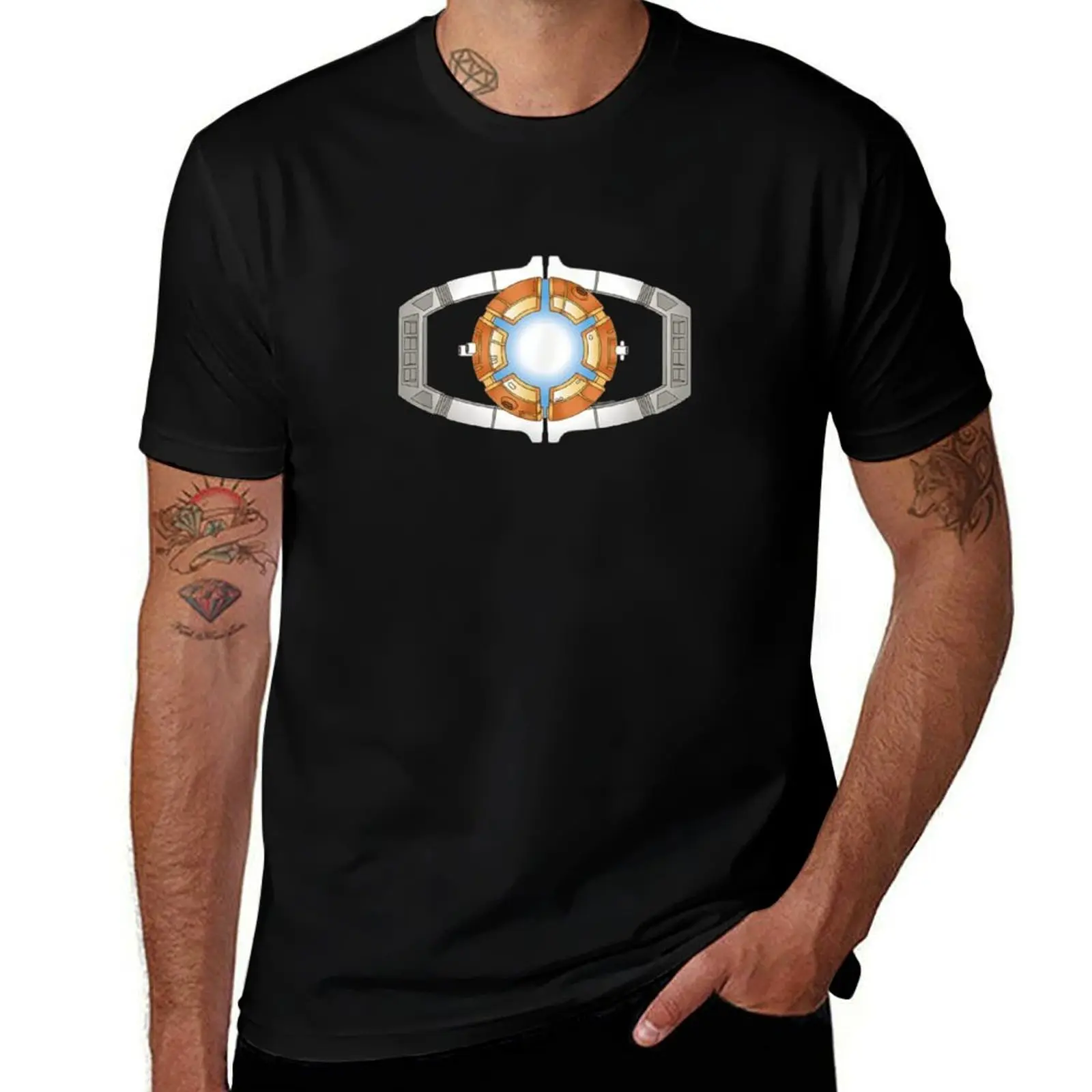 Transformers Autobot Matrix Of Leadership Chest Piece Mens T Shirts Cotton Short Sleeve T-Shirt Crew Neck Tees Casual Shirt