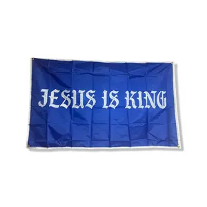 Jesus is King Flag