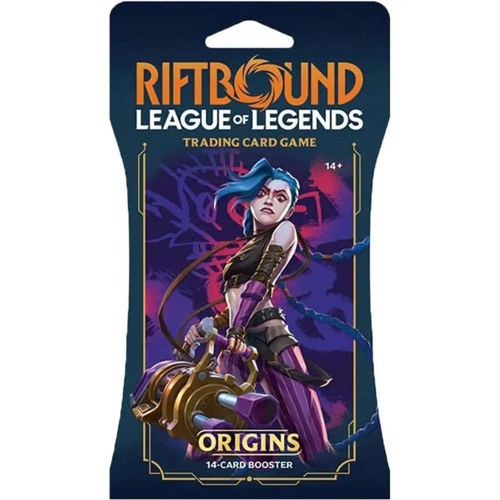 [SEALED] Riftbound: Origins Sleeved Booster Pack - League of Legends Trading Card Game