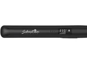 Sebastian Hair Iron Flat Iron - Slim Ceramic & Titanium Straightener with Digital Temperature Control up to 450°F for All Hair Types Salon