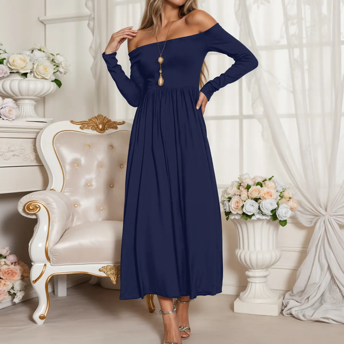 Royal Blue-Long Sleeve