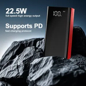 50000/80000 High-Capacity Power Bank | 4 USB Outputs + 3 Inputs | Charge 5 Devices Simultaneously | Digital Battery Display | Emergency Flashlight | Mirror-Like Piano Surface | Fast Charging | Travel Backup