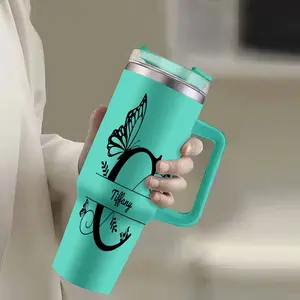 [POD] Custom 40 oz Car Mug, [Custom Design with Your Own Image]—accepts all images and logos to create your one-of-a-kind, personalized mug.