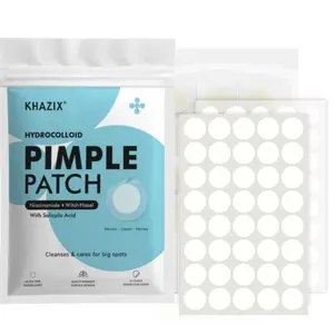 Hydrocolloid Pimple Patch, Acne Covering Stickers, Spot Cover Stickers for Face and Skin, Skin Care Products for Women & Men, Blemish Patches, Acne Clearing Products