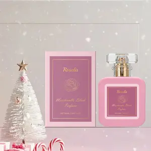 50ML Sweet Energy Perfume, Eau de Parfum, Strawberry Vanilla Scent, Long-Lasting Fragrance, Elegant Bottle, Portable, Suitable for Sensitive Skin
