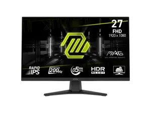MSI 27" 200 Hz Rapid IPS FHD Gaming Monitor FreeSync (AMD Adaptive Sync) MAG 272F MSI 27" 200 Hz Rapid IPS FHD Gaming Monitor FreeSync (AMD Adaptive Sync) MAG 272F