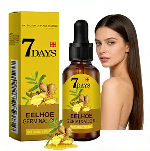 Ginger Hair Care Serum - Mild Formula with Natural Ginger Extract, Nourishes Scalp and Hair Strands, Relieves Dryness and Frizz, Non-greasy & Fast-Absorbing, Suitable for Daily Hair Care Routine.
