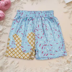 Kids Clothing Sibling Boys Summer Shorts Drip Sprinkles Stars Bottoms