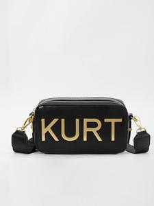 Elegant Letter Print Stylish Crossbody Shoulder Bag for Women, Dual Zipper Closure, Versatile Daily Use, Travel, Commute, All Seasons