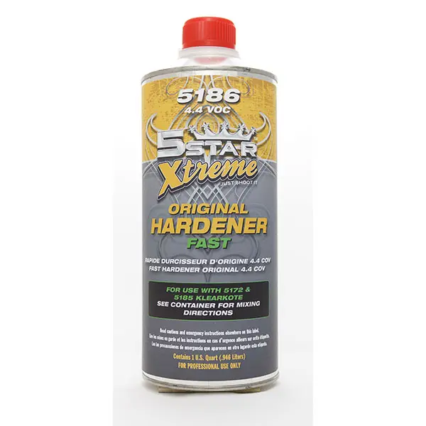5 Star Extreme 5ST-5186-4 Fast Cure Hardener, 4.4 Voc Automotive Paint Care Hardening Solution