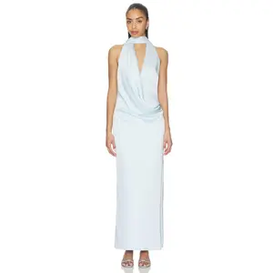 Lovers and Friends Faby Maxi Dress in Ice Blue