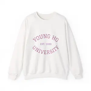 Women's Pullover Sweatshirt, Young Ho Style Casual Top for Women's Daily Wear