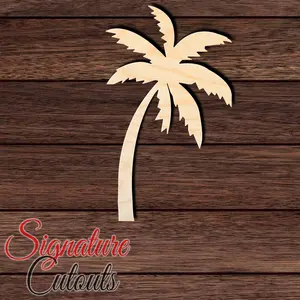 Palm Tree 004 Shape Cutout