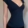 【Black Friday】Women's Plain Basic Tee, Casual Short-Sleeve T-Shirt, Ladies' Summer Clothes for Daily Wear, Casual Chic Top, Everyday Tee #GLOBAL PICKS