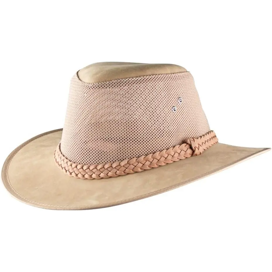 Mesh Safari Hat for Men Soaker Golf Sun Hats Summer Wide Brim Outback Cap