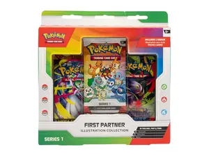 Pokemon First Partner Illustration Collection Series 1 Box