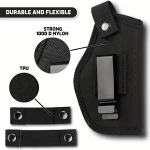 Concealment Holster - Universal Carry Holster with Secure Fit, Belt Clip, Fits Similar Models for Hunting & Outdoor Recreation