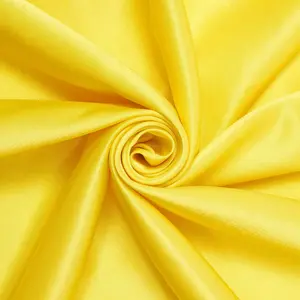 Neeson Neon Yellow—Crepe Back Satin Material—Ideal for Apparel—Sold by the Yard