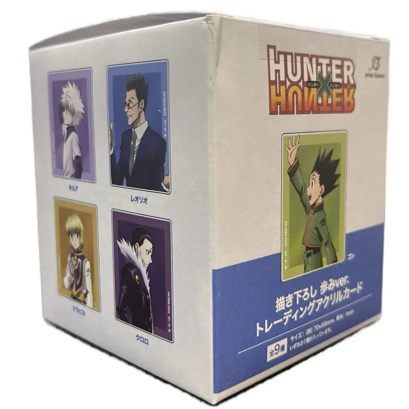 HUNTERXHUNTER　クリアカードセット HxH Hunter x Hunter Acrylic Cards Full Set 1 Trading Card Game