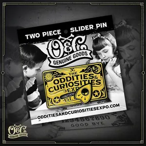2 Piece Enamel Slider Pin
