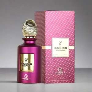 GRANDEUR Mountain Rose Paris Women EDP 100 ML 3.40z Sandalwood Scented Eau de Parfum for Daily Wear or Special Occasions