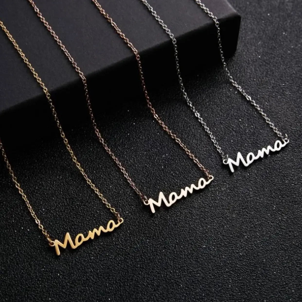 24k Gold Mama Necklace Gift