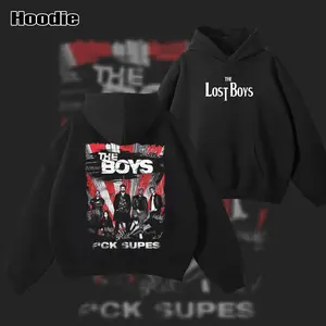 The Lost Boys  team Shirt, Horror Movie Shirts, Crew Neck Casual Tshirt, Vintage Graphic Tees, Unisex Halloween T-Shirt Gifts For Men Women Streetwear Top Menswear Womenswear