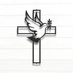 Peaceful Dove Metal Sign Wall Art Home Decor