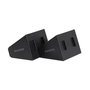 Solar Fence Wall Outdoor Ambient Lights with AuraLink Synchronous Color Switching Function