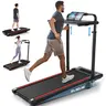 Ancheer 8-in-1 Under Desk Treadmill - Home Exercise Equipment, At Home Gym Equipment, Incline Adjust, 3 Control Modes, Adjustable Height, Compact Folded Design, 350lbs Capacity, No Assembly, Get In Shape For Walking/Running Workouts