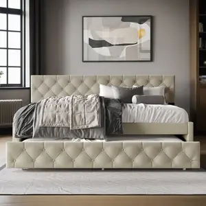 Favorer Tyler Daybed with Trundle for Adult