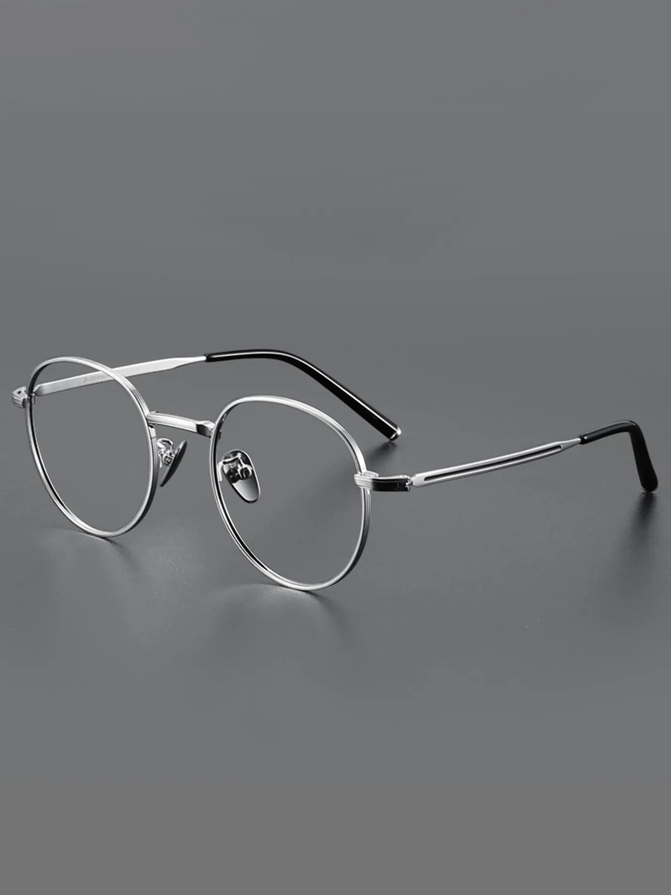 Caterside Minimalist Eyeglasses Frame, Large Square Light Blocking Glasses, Business Casual Style for Men & Women