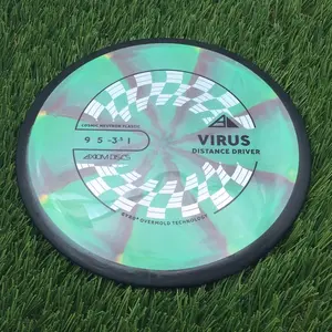 Axiom PLC Cosmic Neutron Virus - 172.7g - Black Rim On Light Green