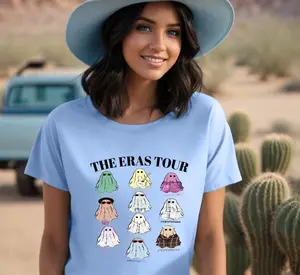 The Eras Tour Ghost - Eras Tour Halloween - Ghost Halloween -Halloween Gift- Halloween Party- Eras Tour Merch Shirt