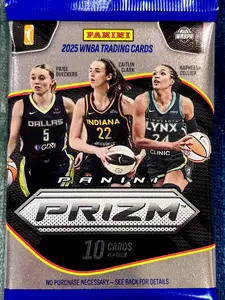 WNBA Sports Trading Card Collectible Prize Pack