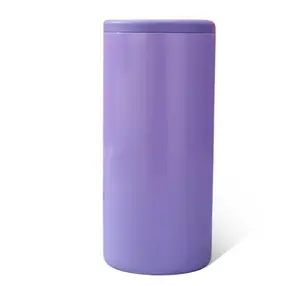 Slim Cooler Can Holder - purple
