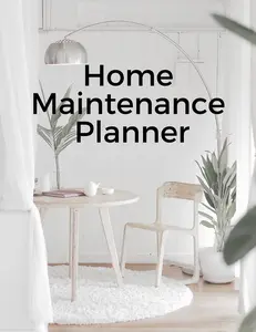Home Maintenance  Planner
