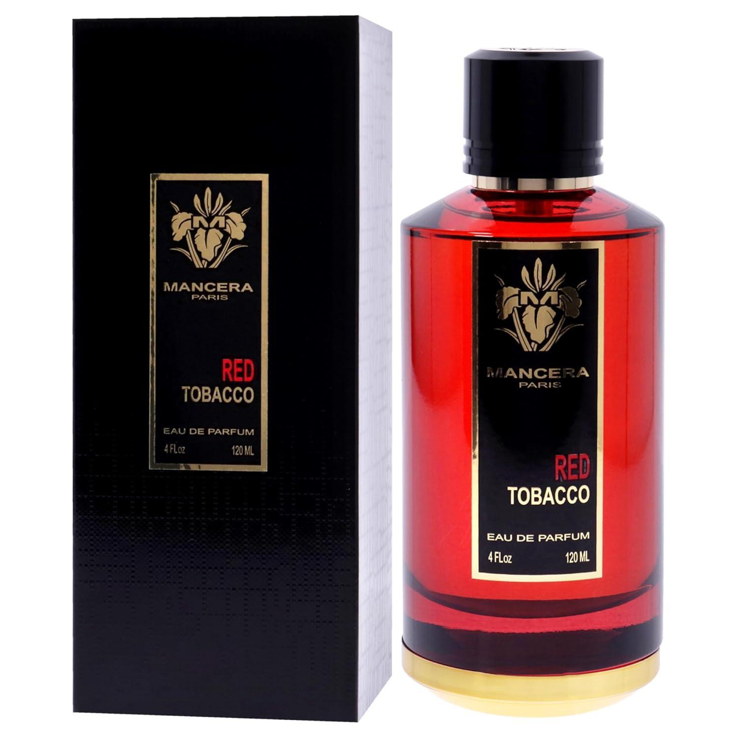 MANCERA Eau de Parfum Spray, Red 2bacco, 4 Fl Oz for men and women