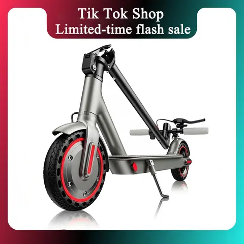 [Flash Sale] Unisex Adults' Multifunctional App Controlled Commuting Electric Scooter, 350W Motor, 19 MPH Standard Speed, Up to 28 MPH via App, 12-16 Mi Range, 8.5" Solid Tires, Foldable, Cruise Control